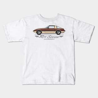 RX7 Gold Kids T-Shirt